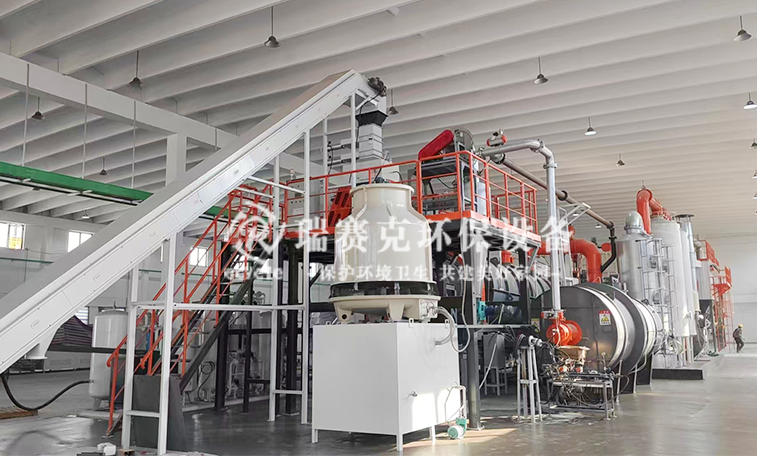 南通鋰電池低溫?zé)峤饩C合處理設(shè)備生產(chǎn)線