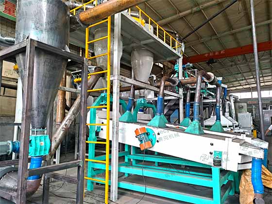 鋰電池物理破碎回收設(shè)備生產(chǎn)線(xiàn)持續(xù)發(fā)力新能源